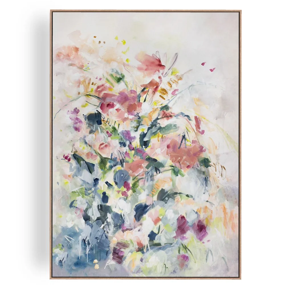 【SALE】PASTELRIB アートポスター（A4サイズ）#4815 Still+Garden+-+floater+frame.3